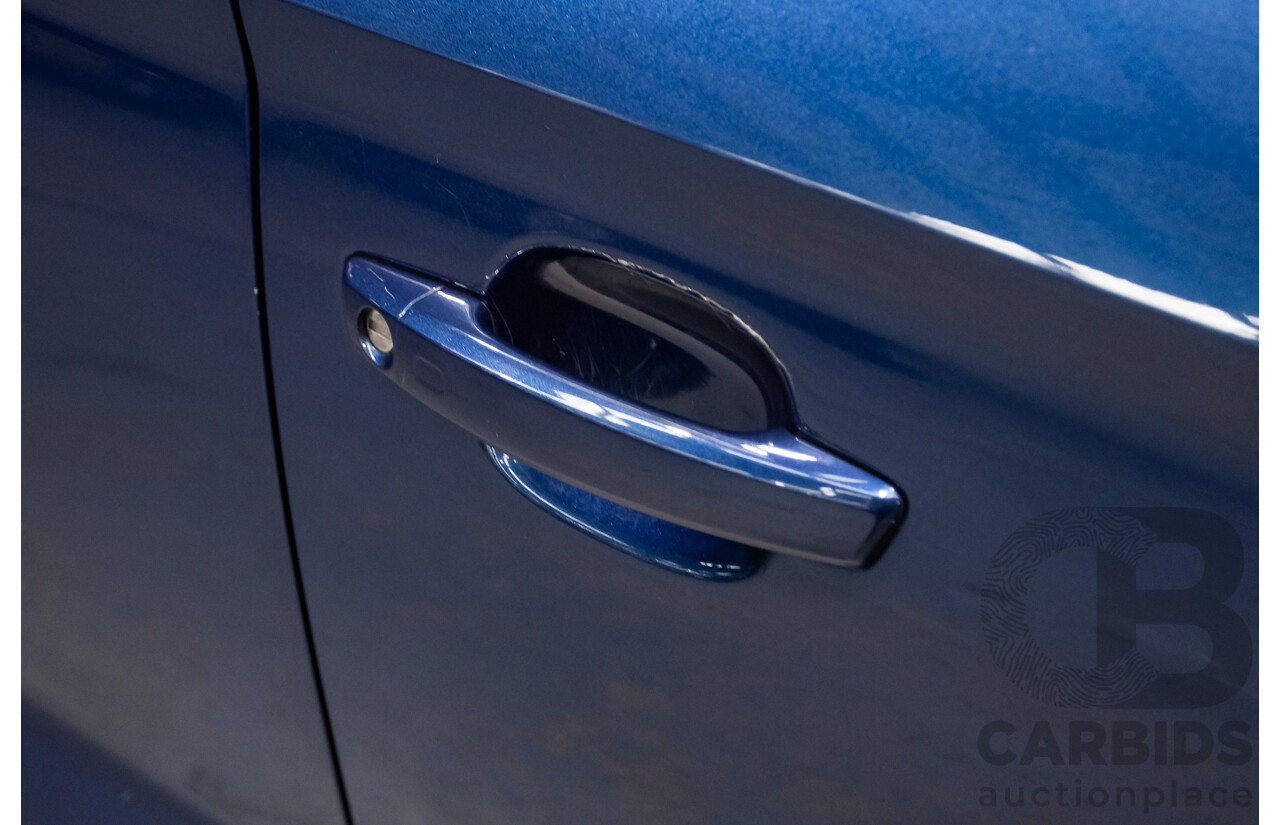 09/2015 Audi A3 1.8 TFSI Ambition Quattro S-Line Pack (AWD) 8V MY16 4D Sedan Scuba Blue Metallic Turbo 1.8L