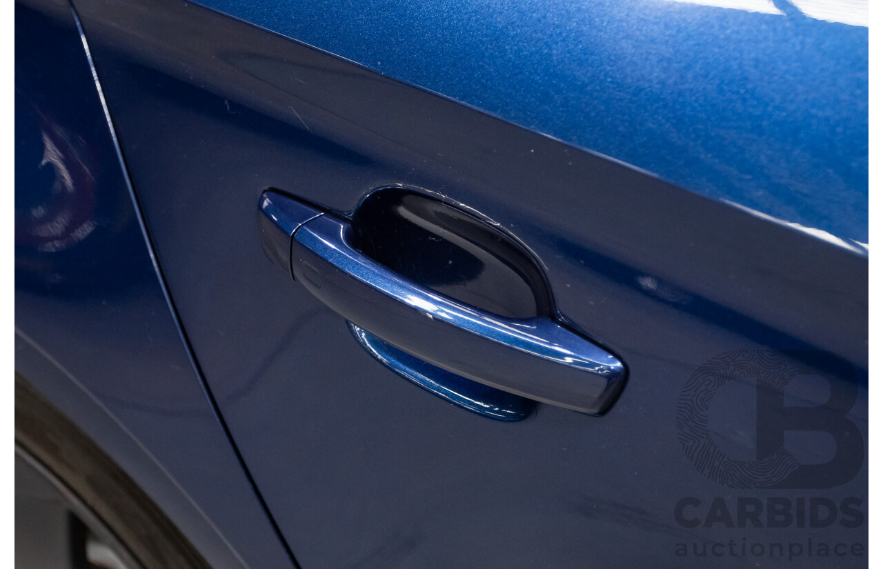 09/2015 Audi A3 1.8 TFSI Ambition Quattro S-Line Pack (AWD) 8V MY16 4D Sedan Scuba Blue Metallic Turbo 1.8L