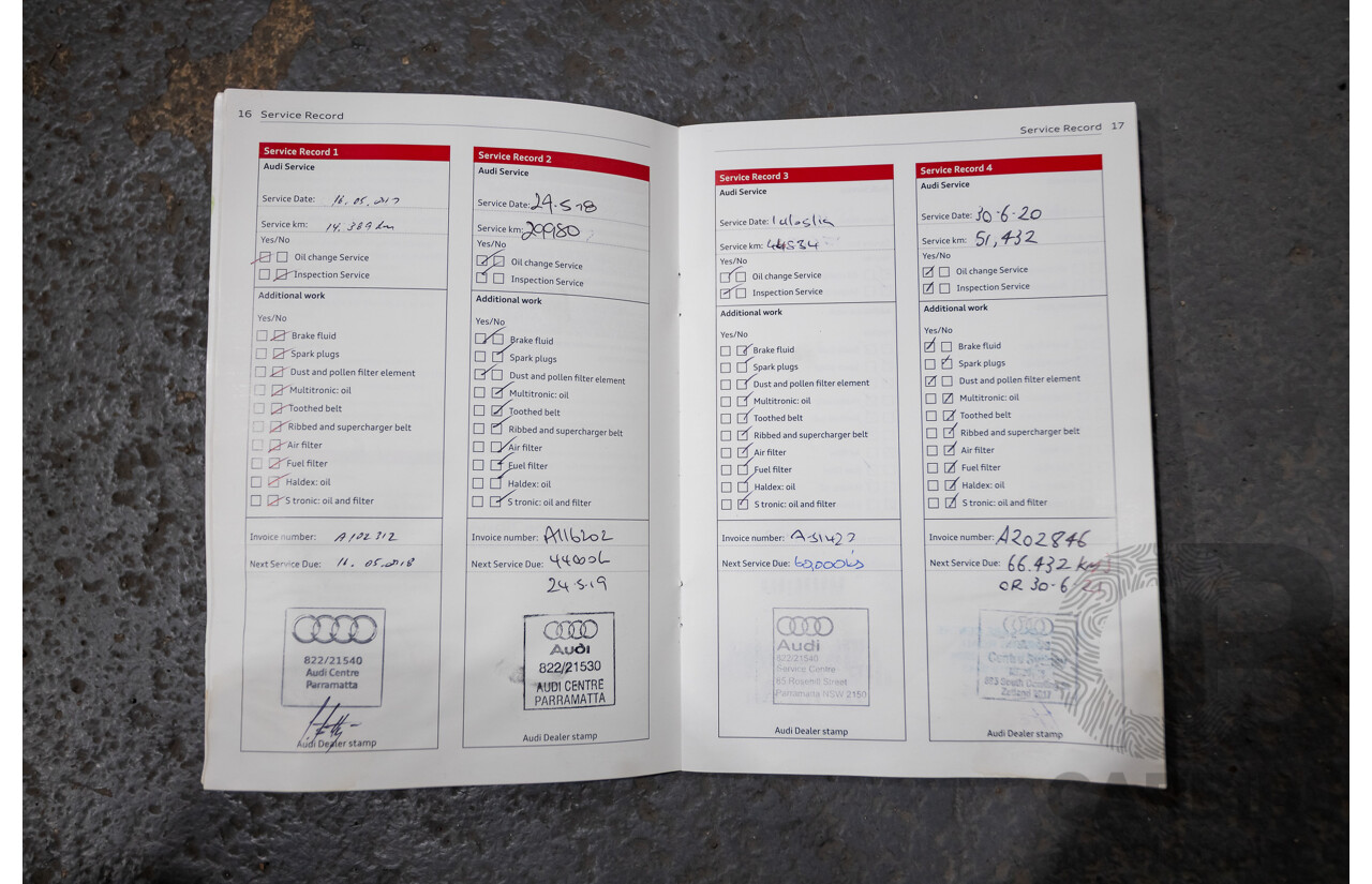 09/2015 Audi A3 1.8 TFSI Ambition Quattro S-Line Pack (AWD) 8V MY16 4D Sedan Scuba Blue Metallic Turbo 1.8L