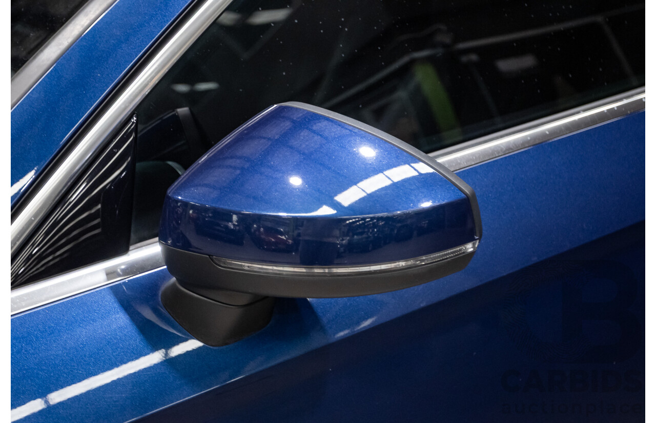 09/2015 Audi A3 1.8 TFSI Ambition Quattro S-Line Pack (AWD) 8V MY16 4D Sedan Scuba Blue Metallic Turbo 1.8L