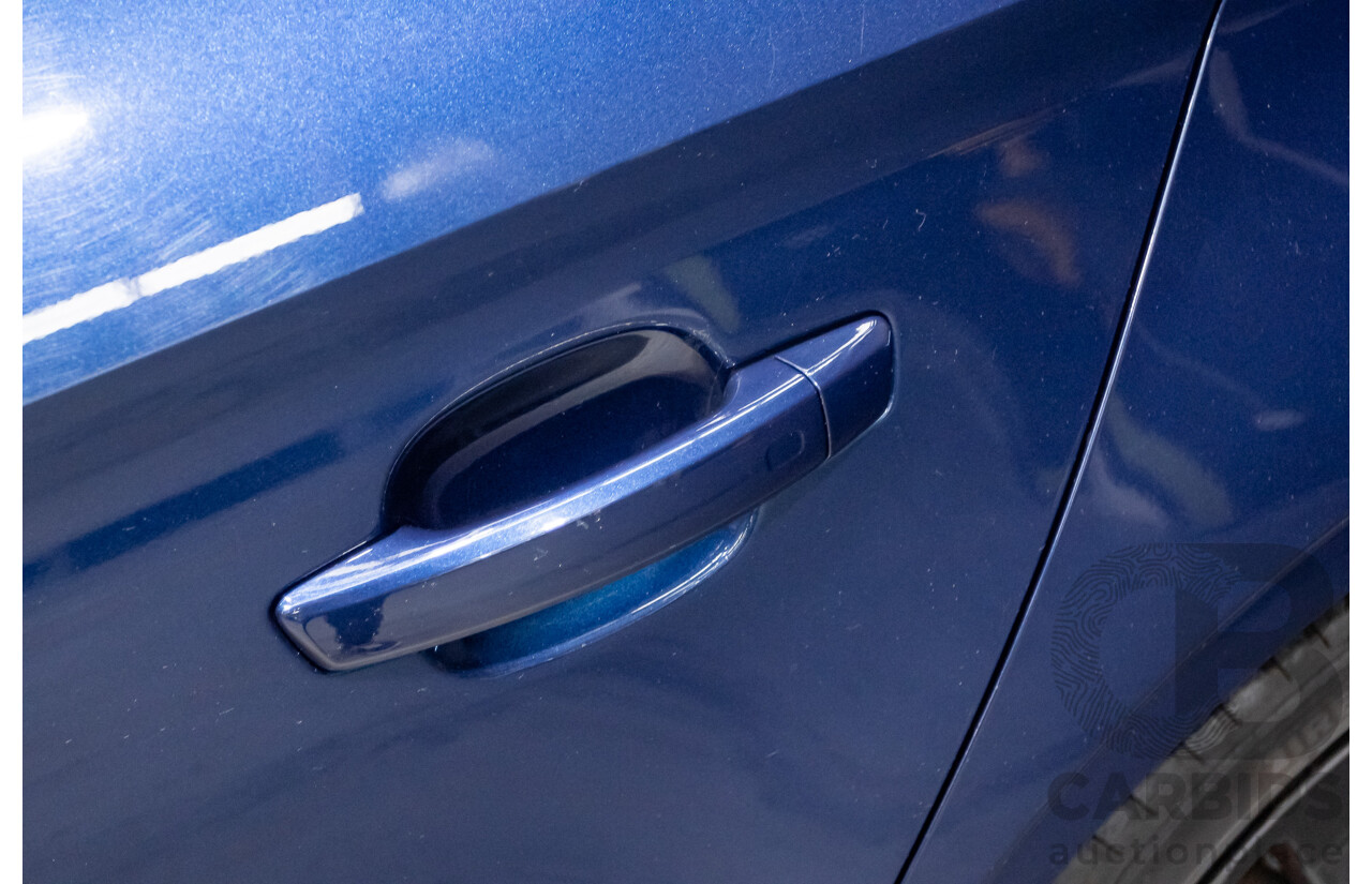 09/2015 Audi A3 1.8 TFSI Ambition Quattro S-Line Pack (AWD) 8V MY16 4D Sedan Scuba Blue Metallic Turbo 1.8L