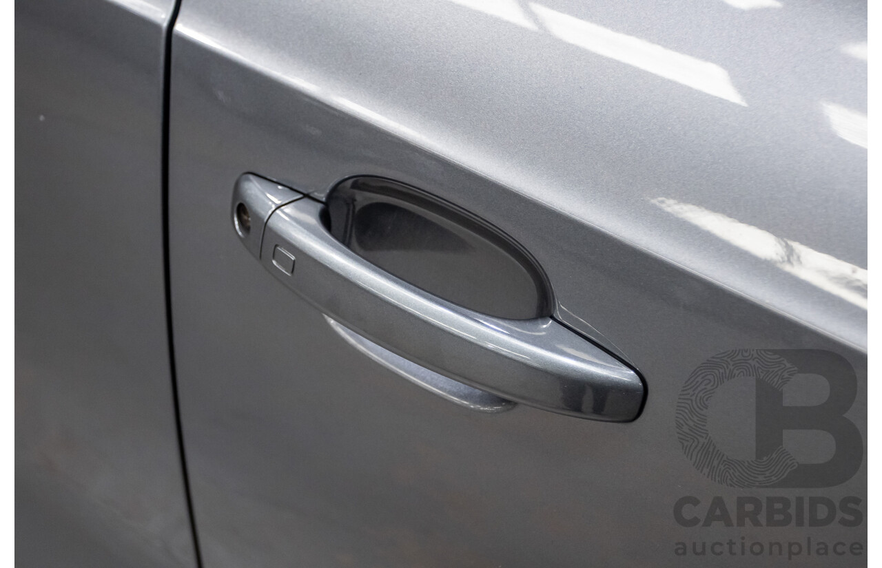 12/2013 Audi A5 Sportback 2.0 TFSI Quattro 8T S-Line Pack (AWD) MY14 5d Hatchback Grey Turbo 2.0L