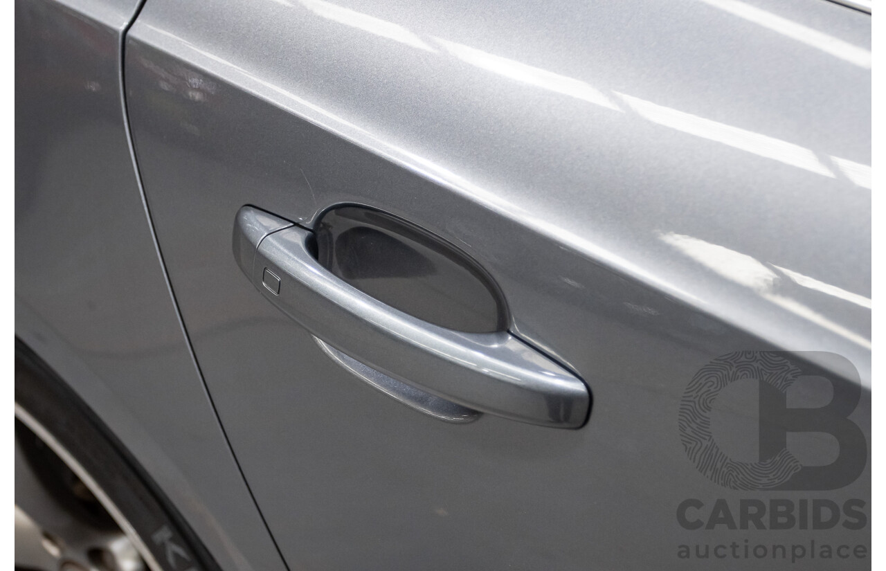 12/2013 Audi A5 Sportback 2.0 TFSI Quattro 8T S-Line Pack (AWD) MY14 5d Hatchback Grey Turbo 2.0L