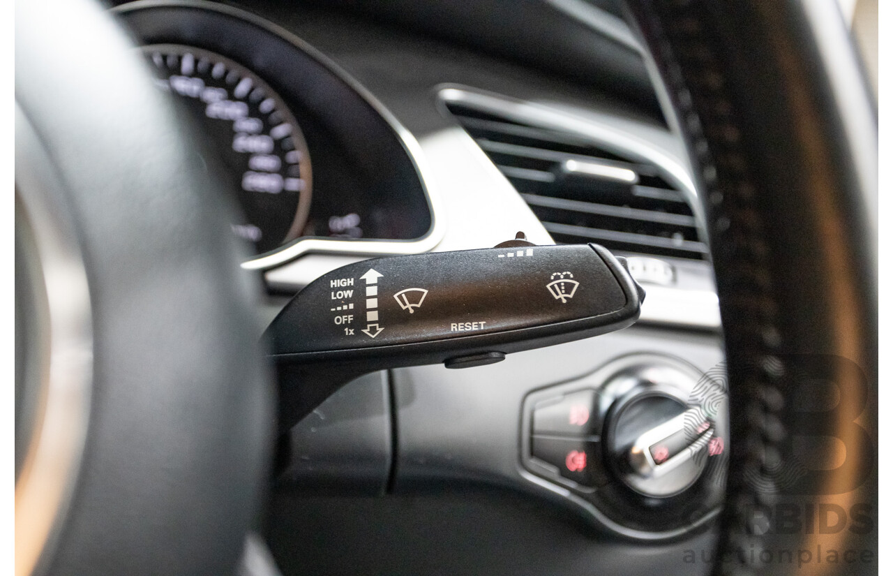 12/2013 Audi A5 Sportback 2.0 TFSI Quattro 8T S-Line Pack (AWD) MY14 5d Hatchback Grey Turbo 2.0L