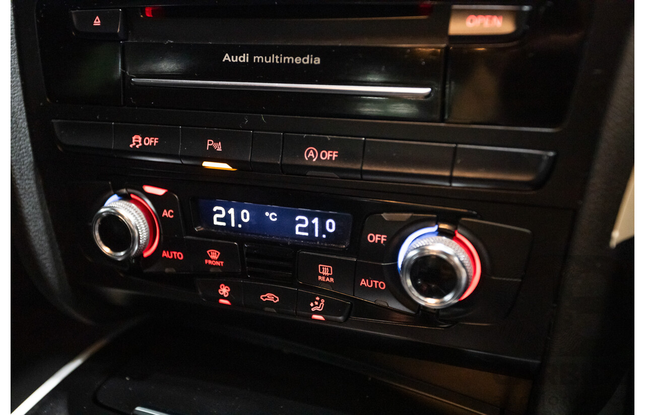 12/2013 Audi A5 Sportback 2.0 TFSI Quattro 8T S-Line Pack (AWD) MY14 5d Hatchback Grey Turbo 2.0L