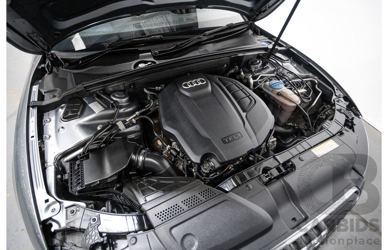 12/2013 Audi A5 Sportback 2.0 TFSI Quattro 8T S-Line Pack (AWD) MY14 5d Hatchback Grey Turbo 2.0L
