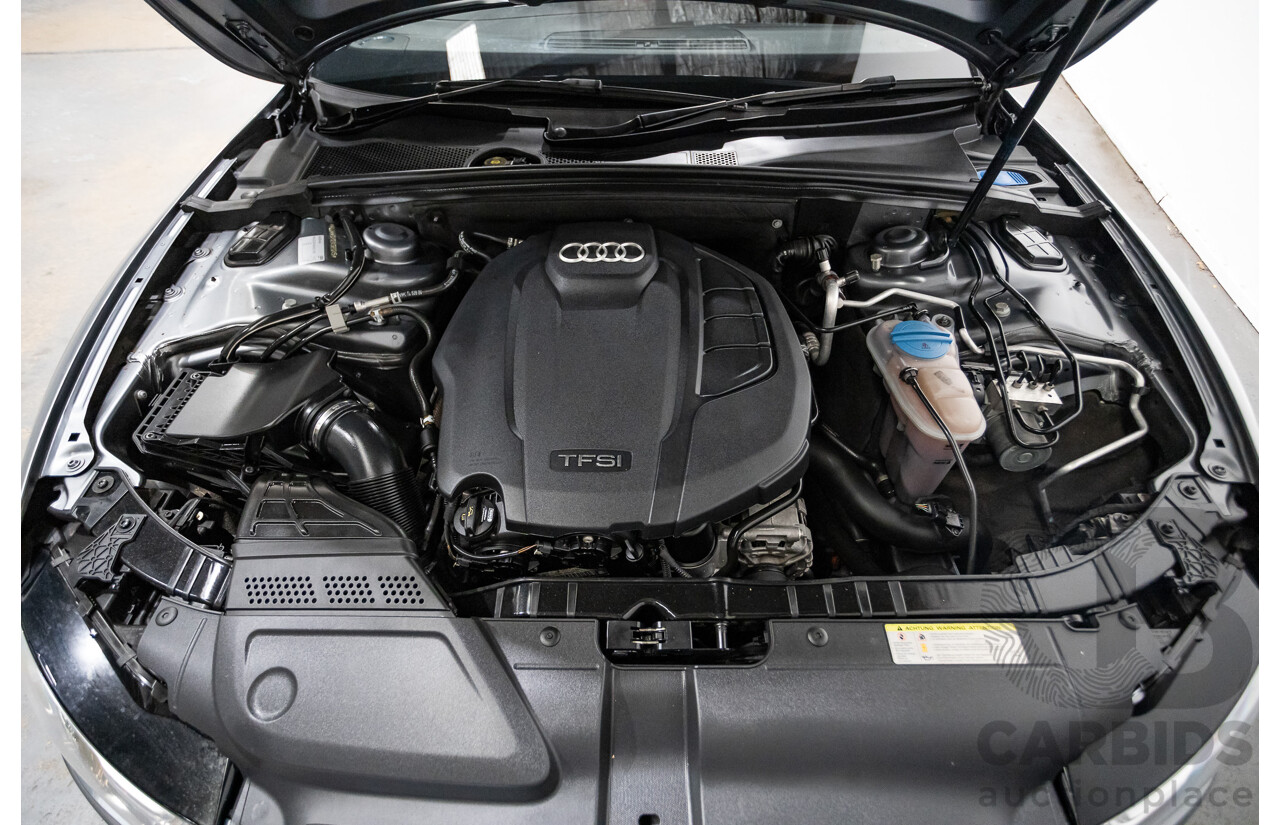 12/2013 Audi A5 Sportback 2.0 TFSI Quattro 8T S-Line Pack (AWD) MY14 5d Hatchback Grey Turbo 2.0L
