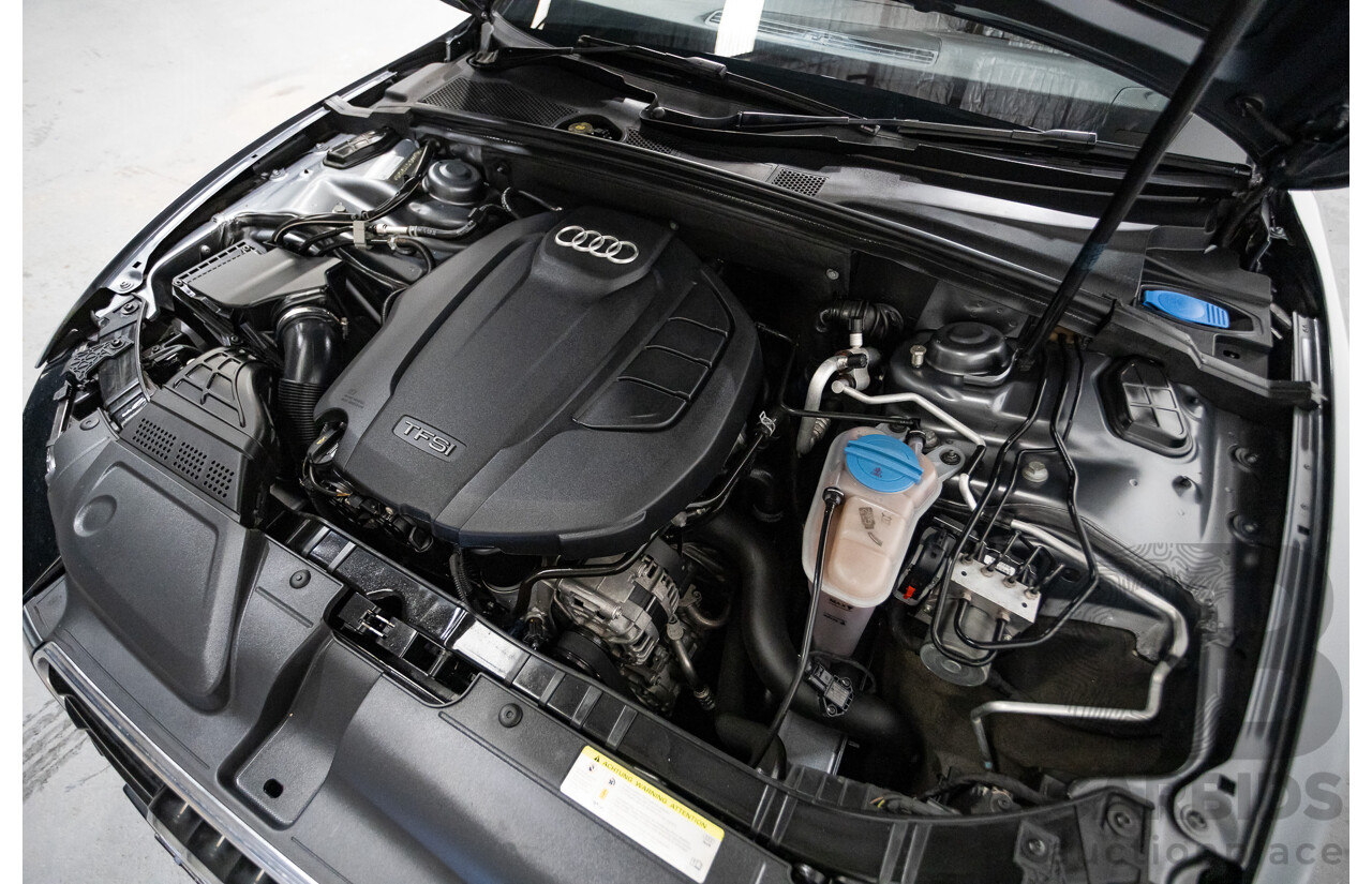 12/2013 Audi A5 Sportback 2.0 TFSI Quattro 8T S-Line Pack (AWD) MY14 5d Hatchback Grey Turbo 2.0L