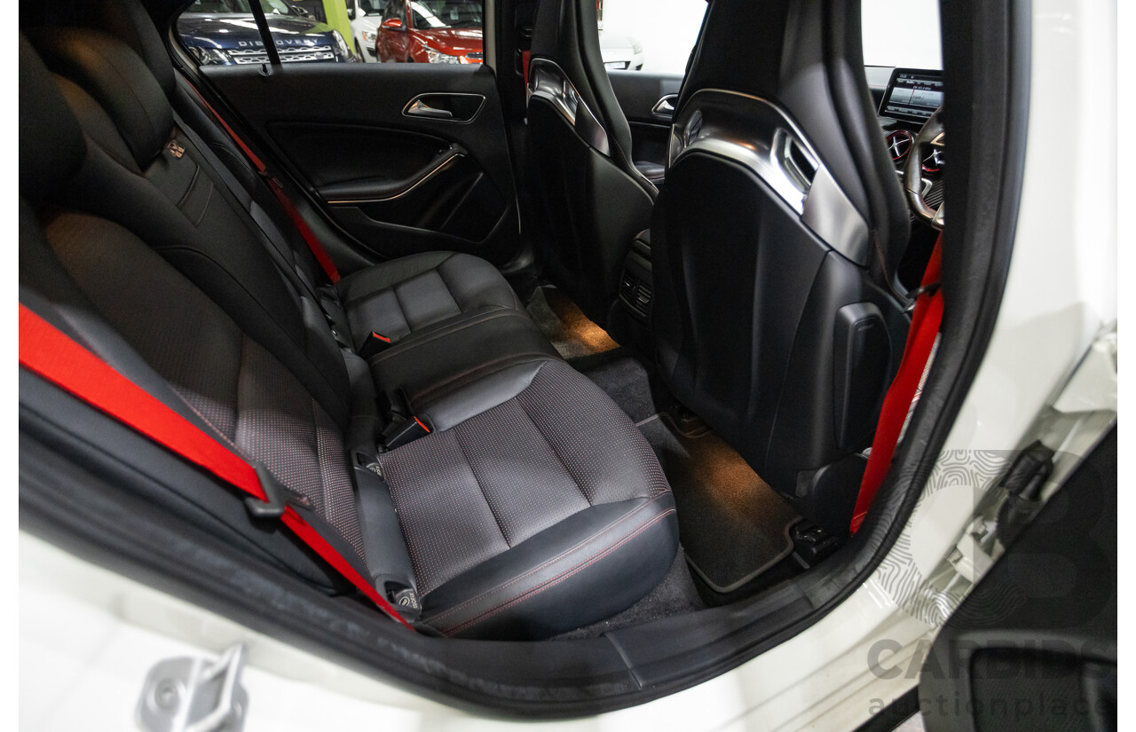 1/2014 Mercedes-Benz A45 AMG 176 (AWD) MY14 5d Hatchback White Turbo 2.0L