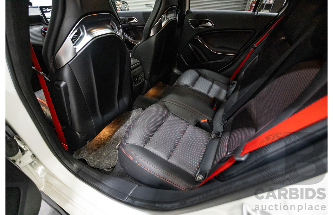 1/2014 Mercedes-Benz A45 AMG 176 (AWD) MY14 5d Hatchback White Turbo 2.0L