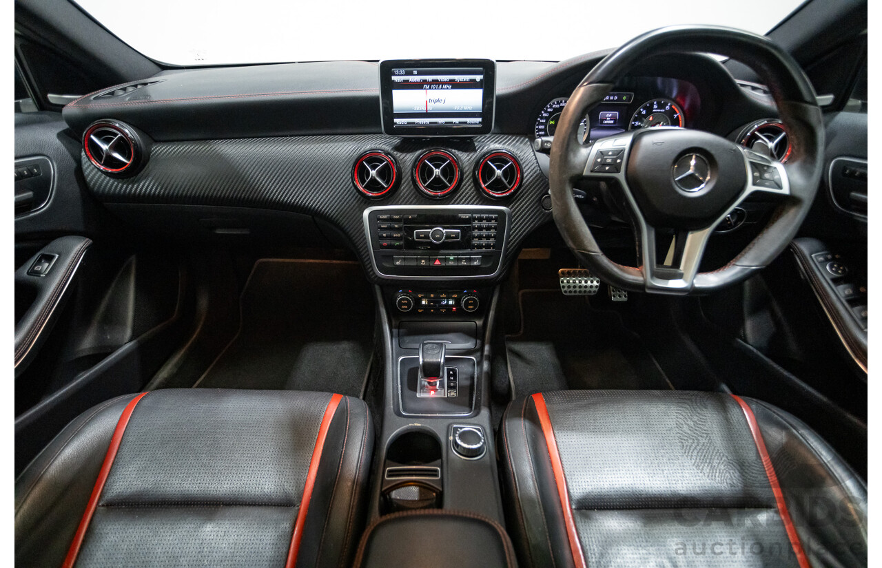 1/2014 Mercedes-Benz A45 AMG 176 (AWD) MY14 5d Hatchback White Turbo 2.0L
