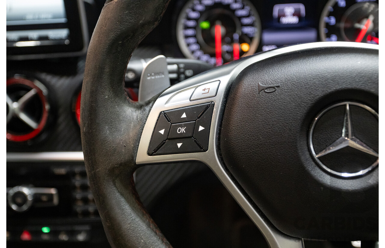 1/2014 Mercedes-Benz A45 AMG 176 (AWD) MY14 5d Hatchback White Turbo 2.0L