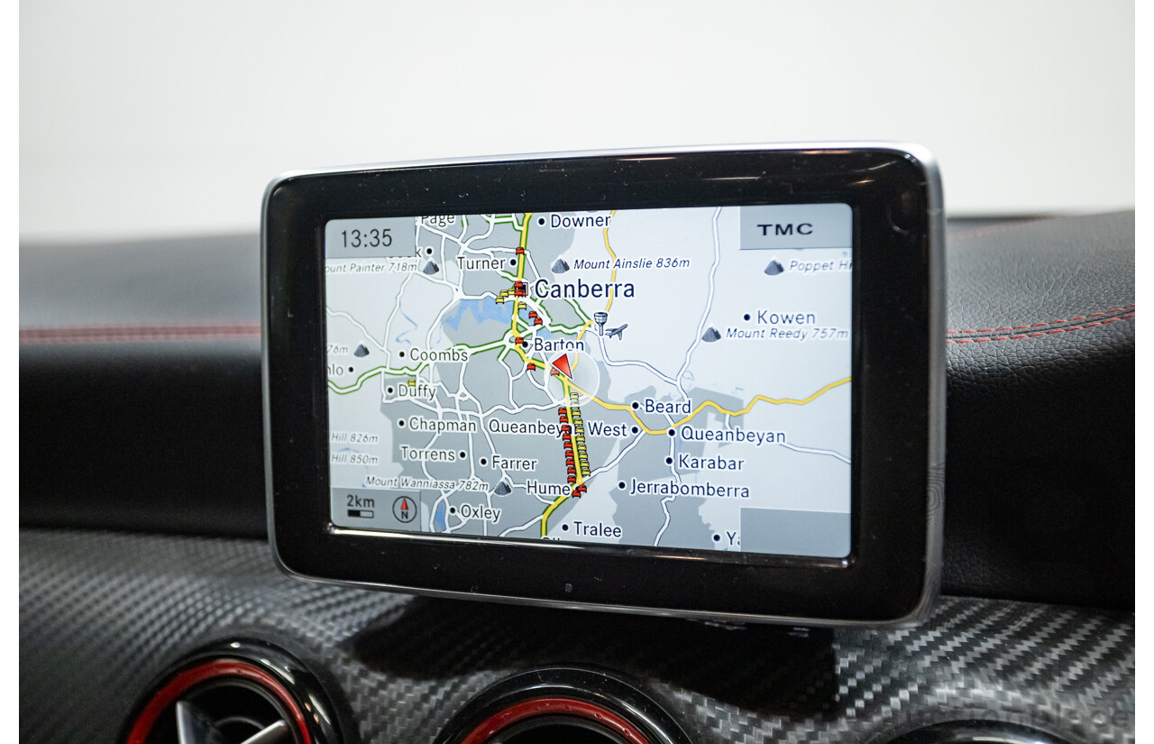 1/2014 Mercedes-Benz A45 AMG 176 (AWD) MY14 5d Hatchback White Turbo 2.0L