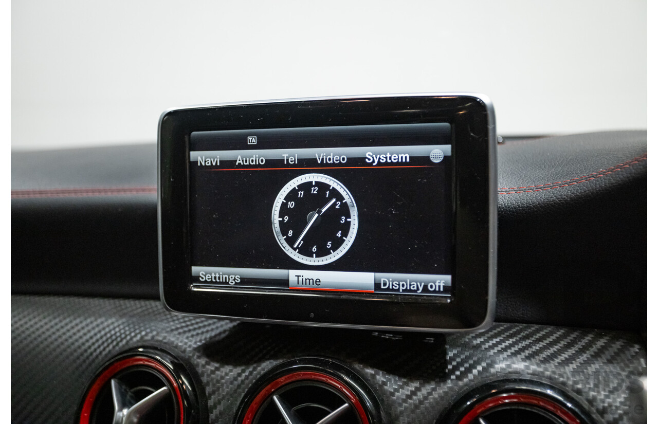 1/2014 Mercedes-Benz A45 AMG 176 (AWD) MY14 5d Hatchback White Turbo 2.0L