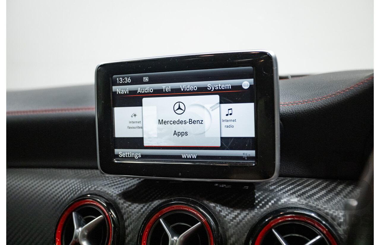 1/2014 Mercedes-Benz A45 AMG 176 (AWD) MY14 5d Hatchback White Turbo 2.0L