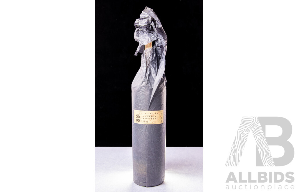 Mount Benson Black Wattle Cabernet Sauvignon Vintage 2000