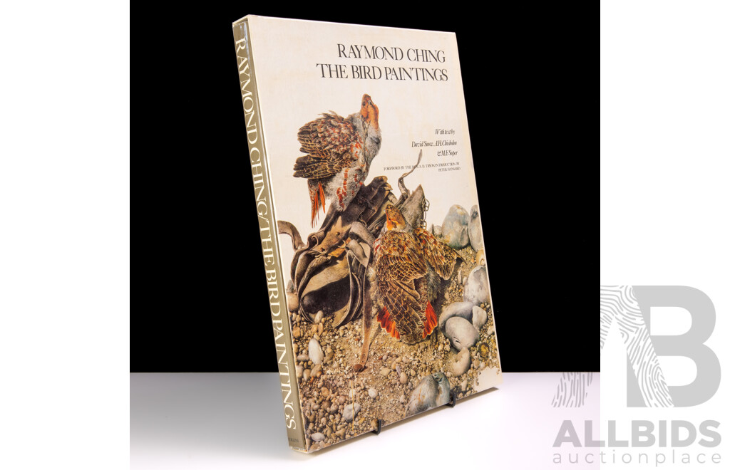 First Edition, Raymond Ching, The Bird Paintings, William Collins Sons & Co, London, 1978, Hardcover with Dust Jacket in Slip Case