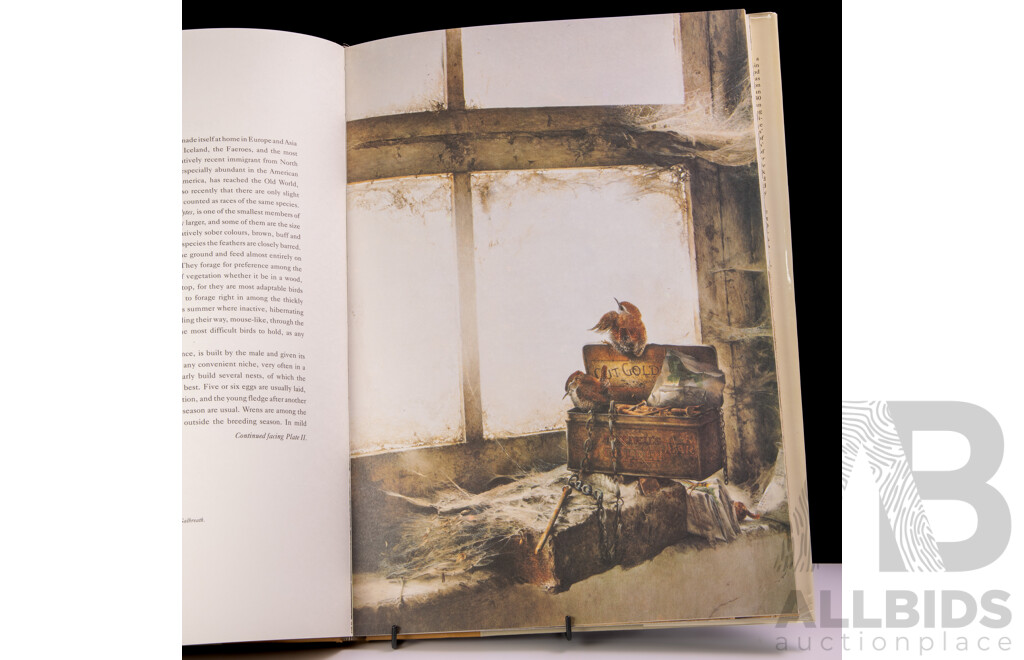 First Edition, Raymond Ching, The Bird Paintings, William Collins Sons & Co, London, 1978, Hardcover with Dust Jacket in Slip Case