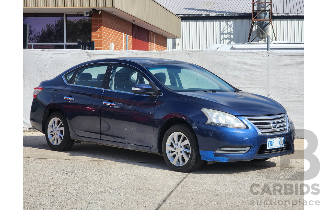 3/2015 Nissan Pulsar ST B17 SERIES 2 4d Sedan Blue 1.8L