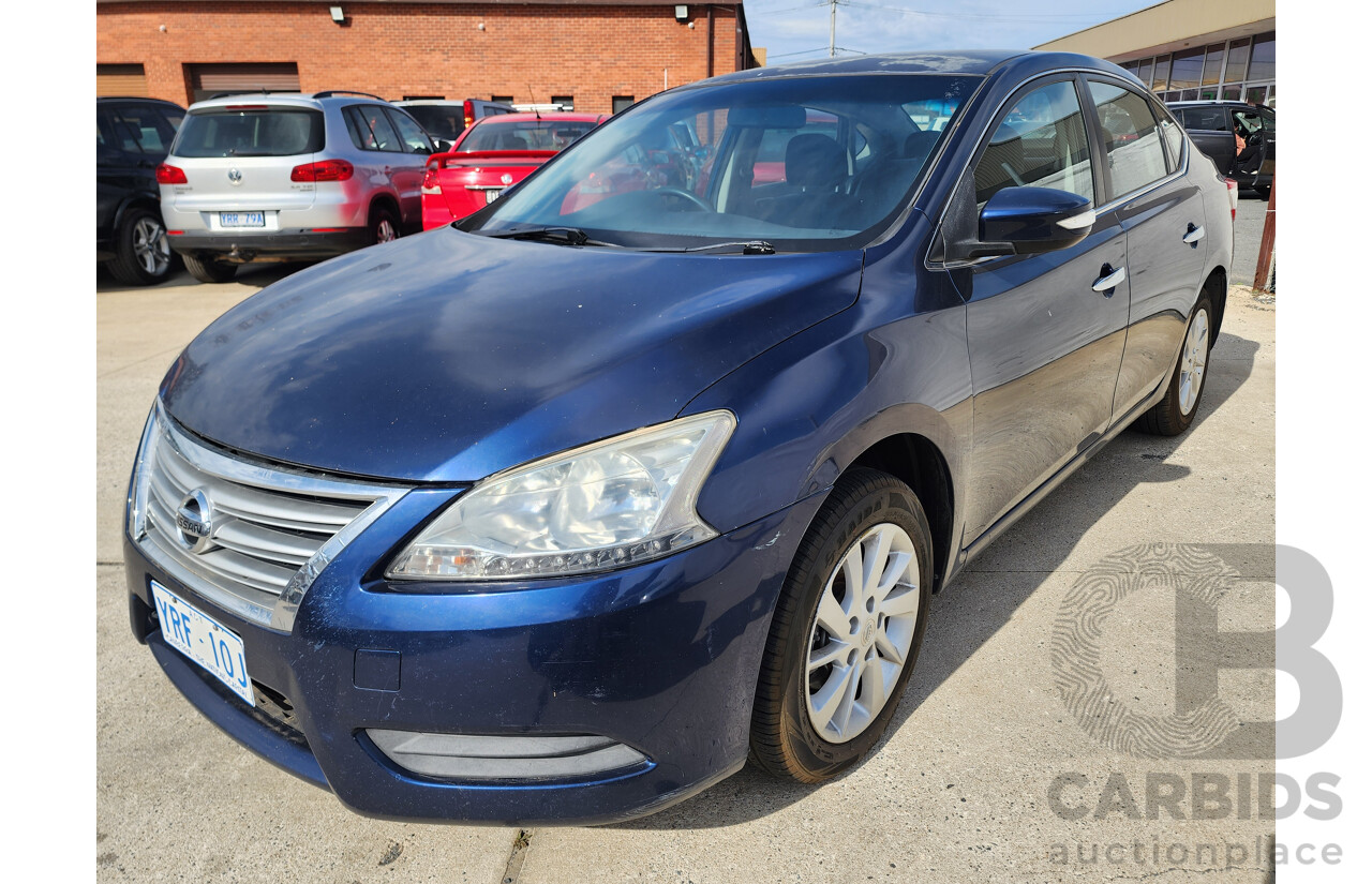 3/2015 Nissan Pulsar ST B17 SERIES 2 4d Sedan Blue 1.8L