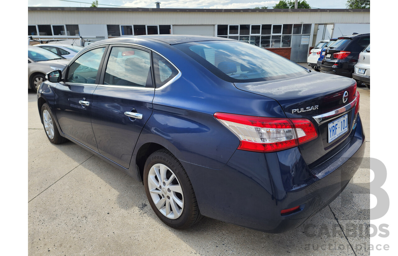 3/2015 Nissan Pulsar ST B17 SERIES 2 4d Sedan Blue 1.8L