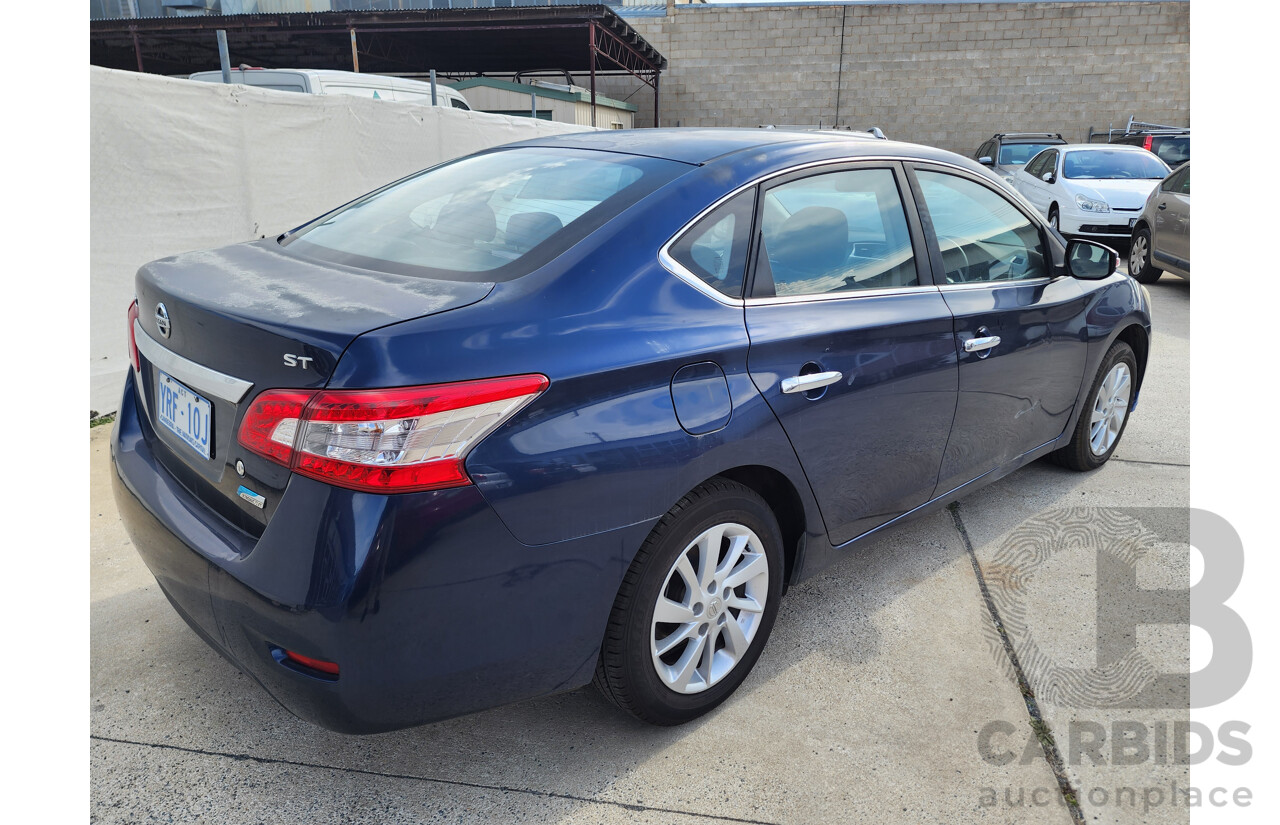 3/2015 Nissan Pulsar ST B17 SERIES 2 4d Sedan Blue 1.8L