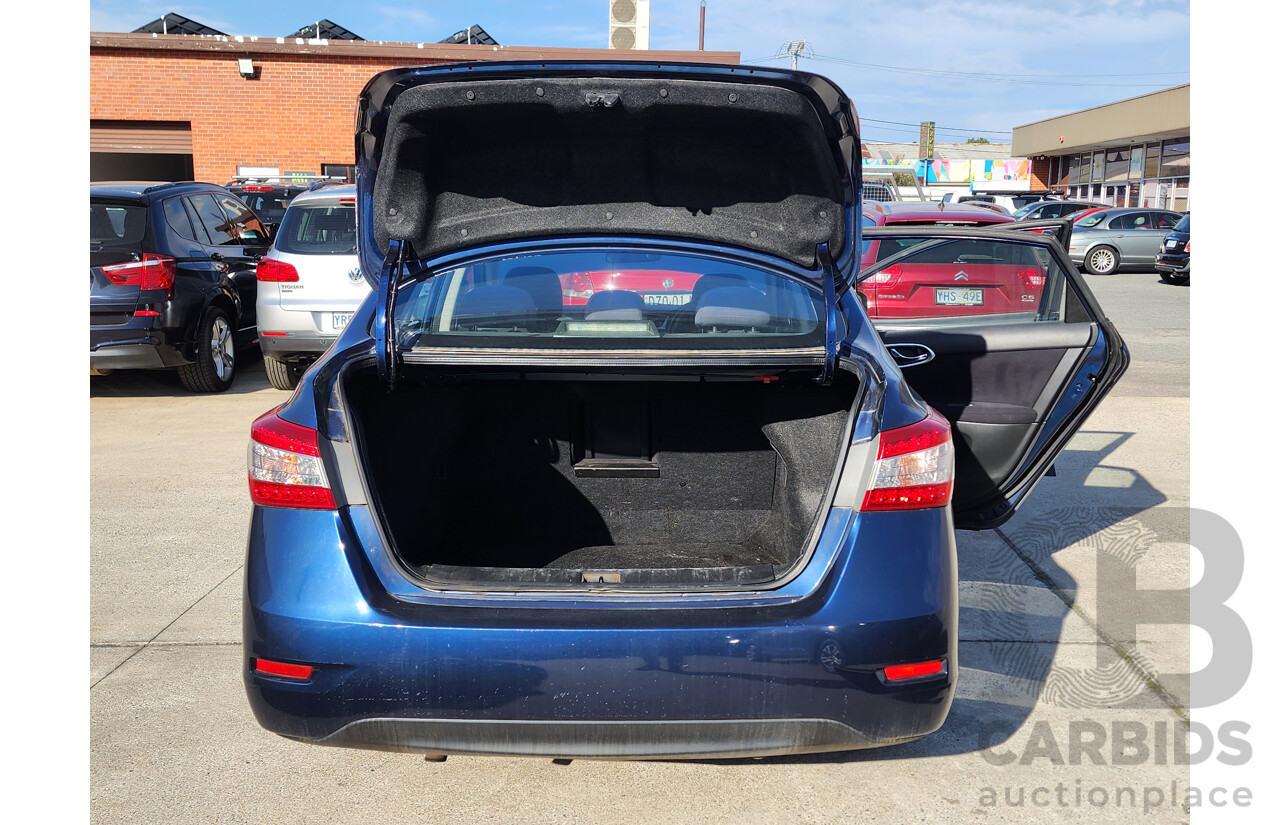 3/2015 Nissan Pulsar ST B17 SERIES 2 4d Sedan Blue 1.8L