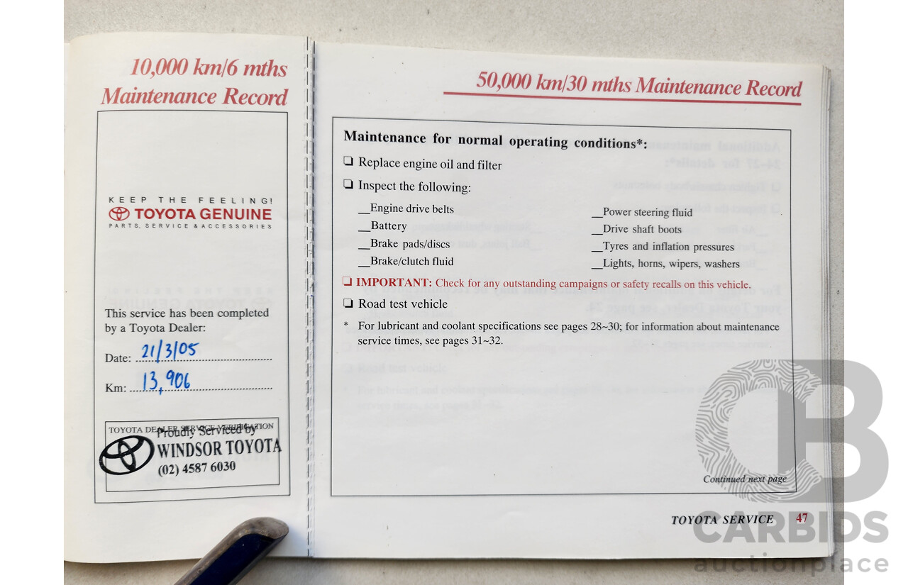 5/2004 Toyota Corolla Ascent SECA ZZE122R 5d Hatchback Grey/Silver 1.8L