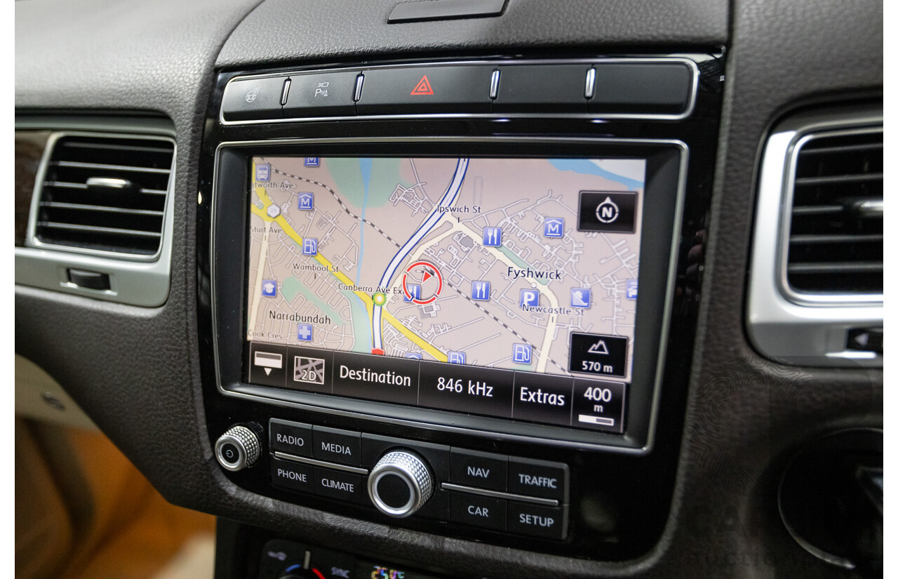 4/2015 Volkswagen Touareg V6 TDI (AWD) 7P MY15 4d Wagon Pure White Tubro Diesel 3.0L