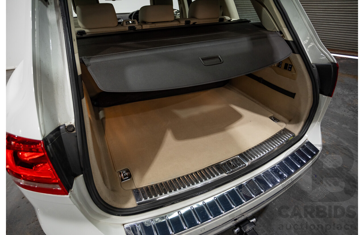 4/2015 Volkswagen Touareg V6 TDI (AWD) 7P MY15 4d Wagon Pure White Tubro Diesel 3.0L