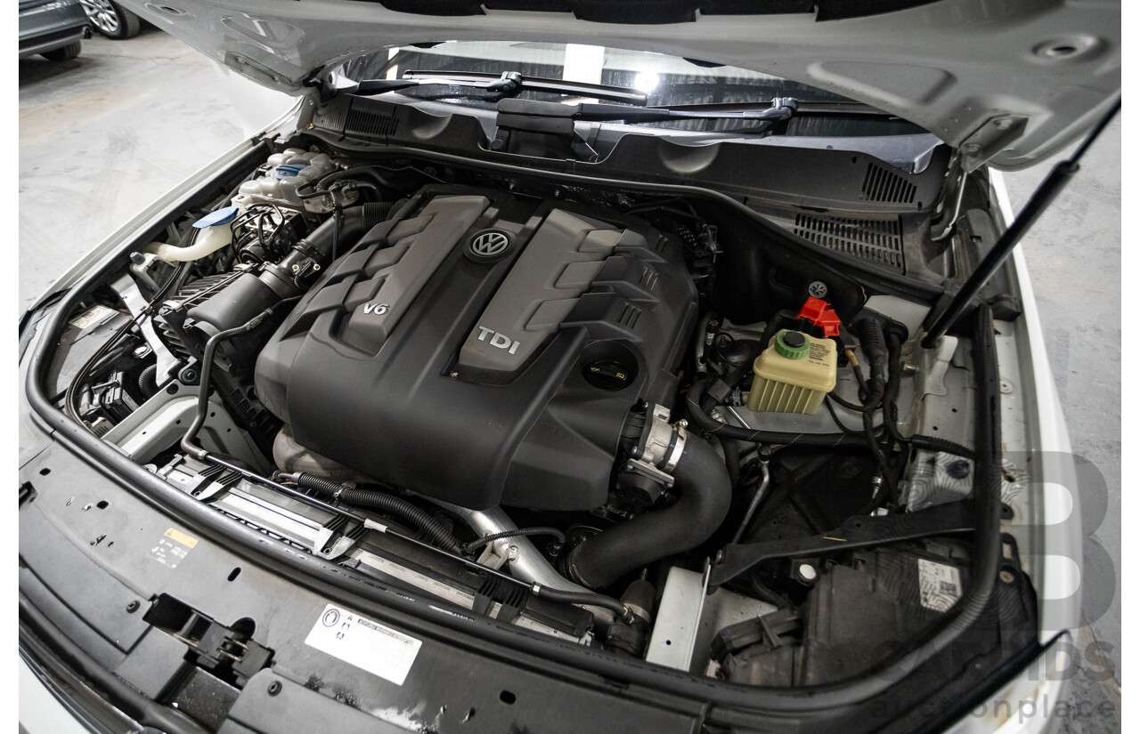 4/2015 Volkswagen Touareg V6 TDI (AWD) 7P MY15 4d Wagon Pure White Tubro Diesel 3.0L