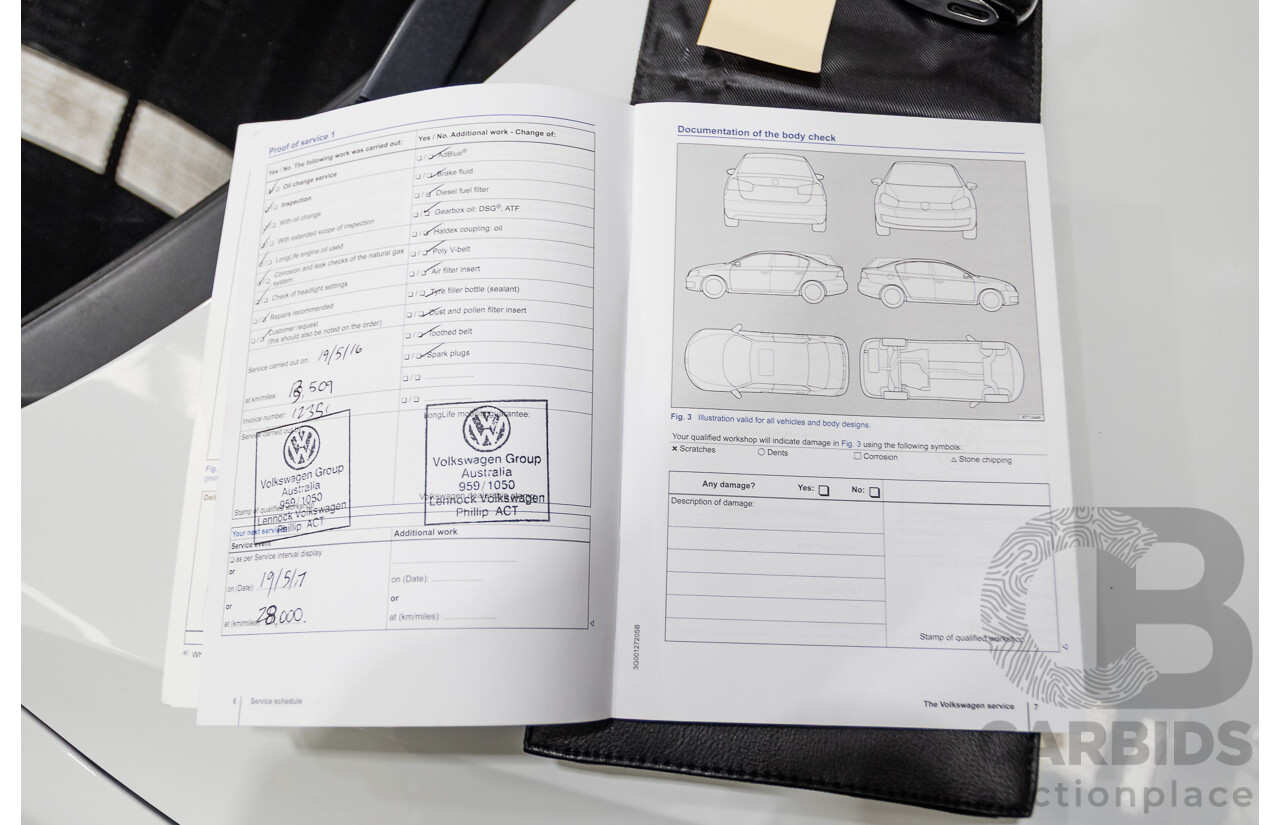 4/2015 Volkswagen Touareg V6 TDI (AWD) 7P MY15 4d Wagon Pure White Tubro Diesel 3.0L