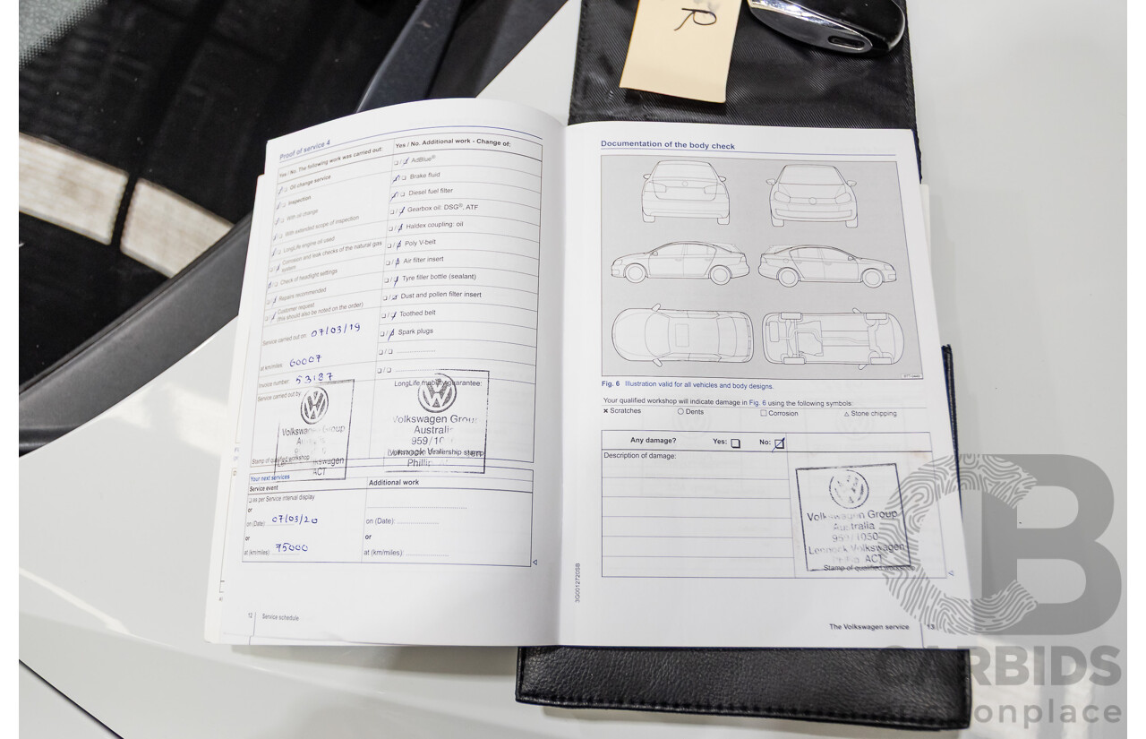 4/2015 Volkswagen Touareg V6 TDI (AWD) 7P MY15 4d Wagon Pure White Tubro Diesel 3.0L