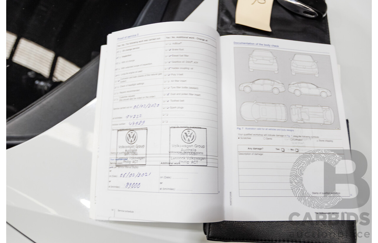 4/2015 Volkswagen Touareg V6 TDI (AWD) 7P MY15 4d Wagon Pure White Tubro Diesel 3.0L