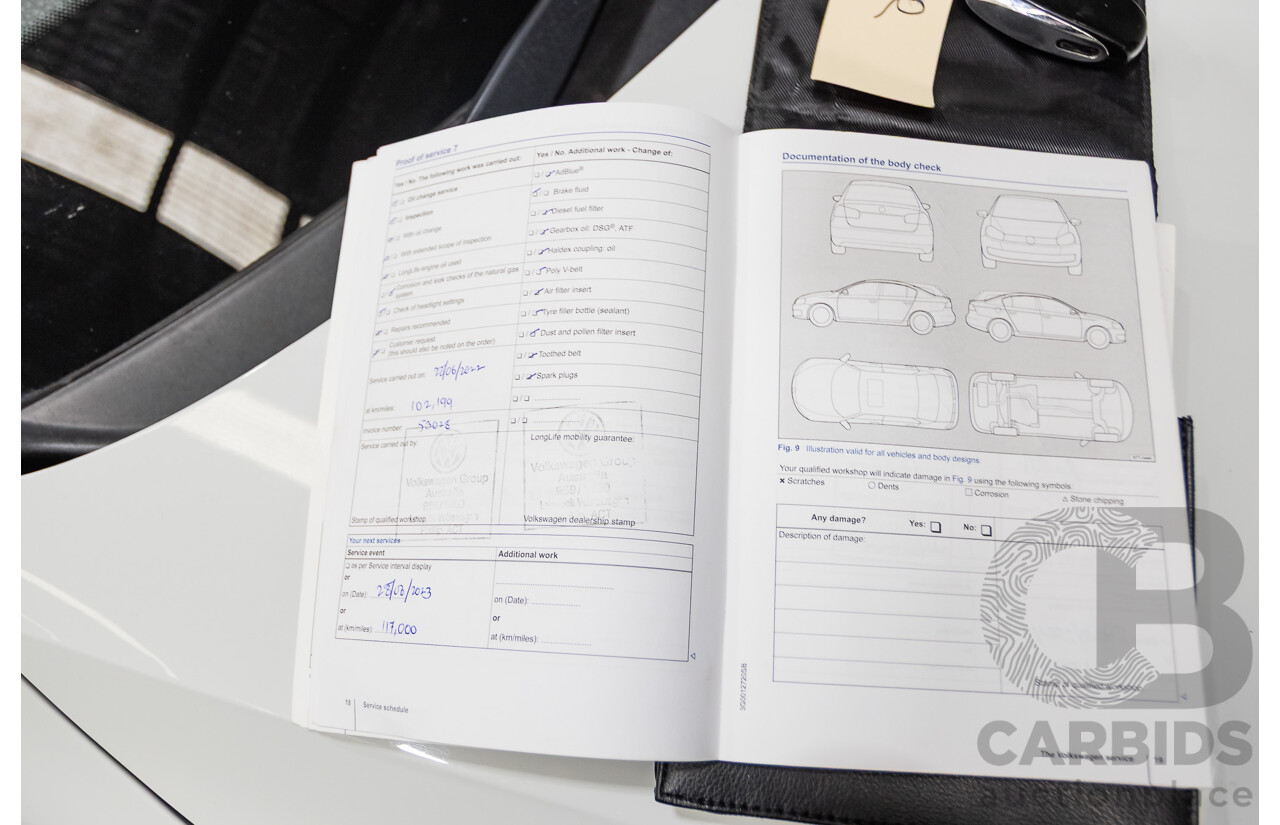 4/2015 Volkswagen Touareg V6 TDI (AWD) 7P MY15 4d Wagon Pure White Tubro Diesel 3.0L