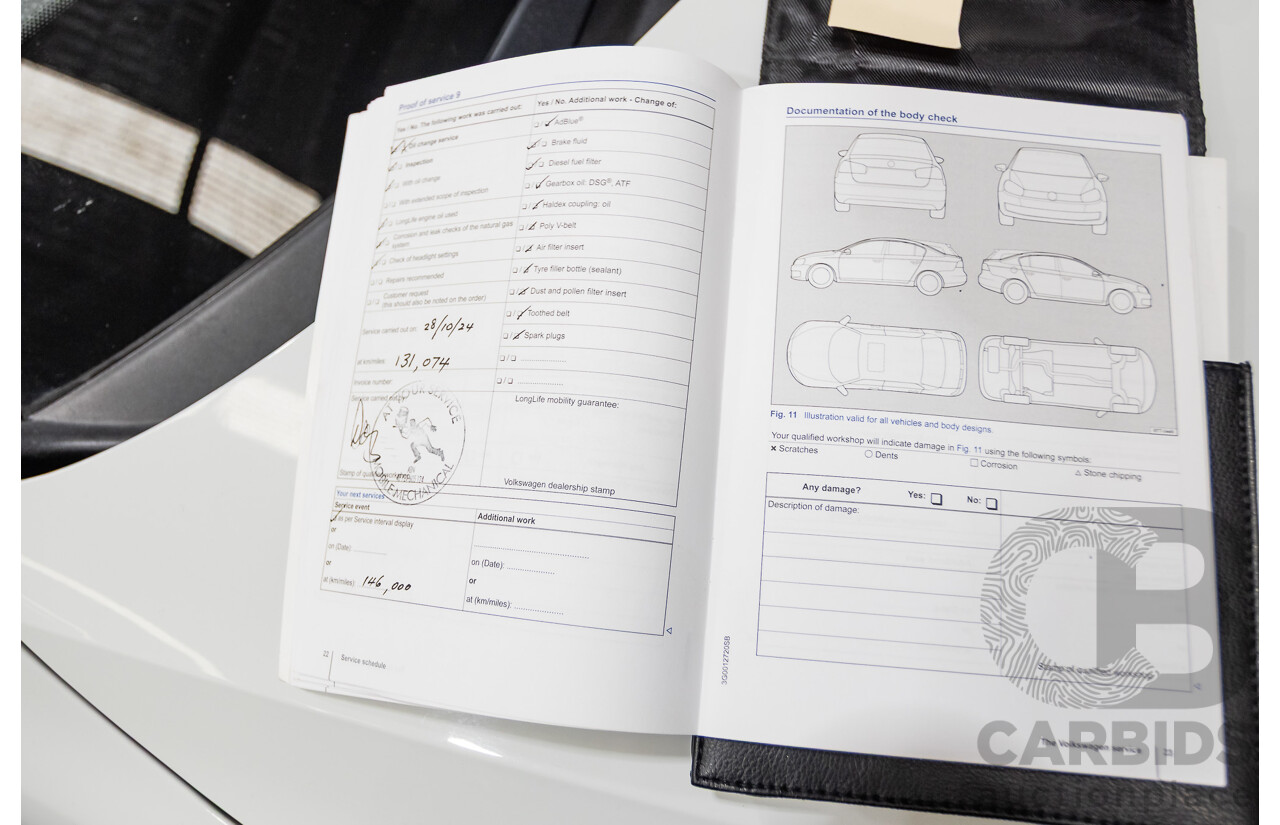 4/2015 Volkswagen Touareg V6 TDI (AWD) 7P MY15 4d Wagon Pure White Tubro Diesel 3.0L