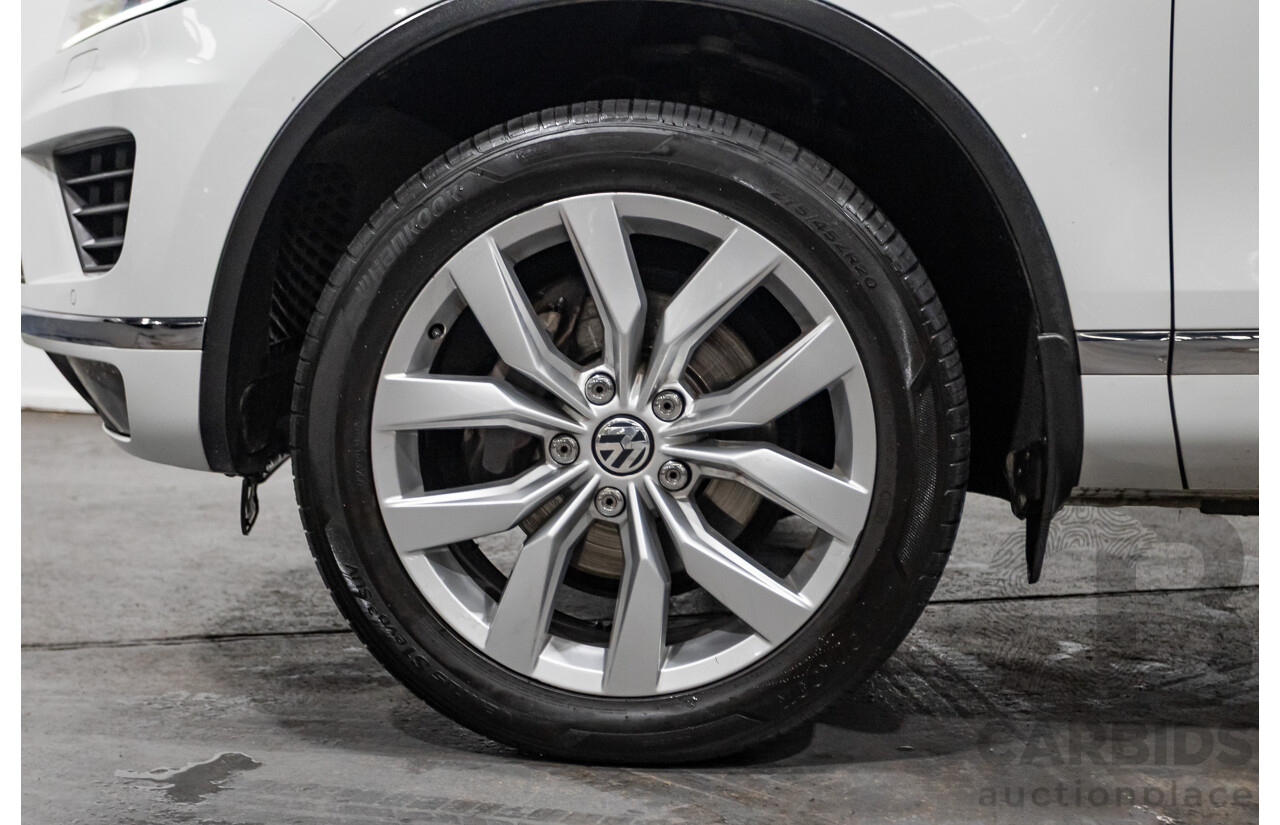 4/2015 Volkswagen Touareg V6 TDI (AWD) 7P MY15 4d Wagon Pure White Tubro Diesel 3.0L
