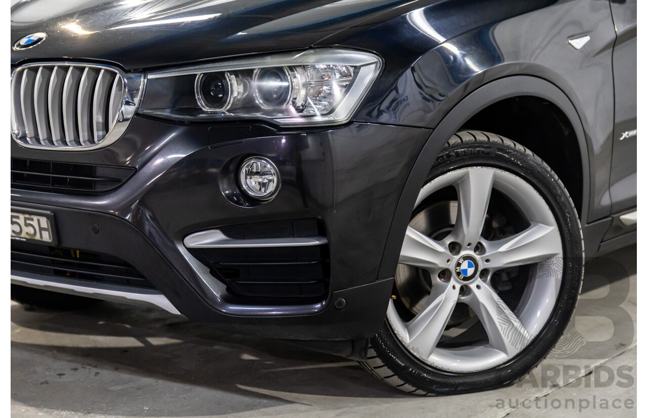 6/2015 BMW X4 XDrive 20d (AWD) F26 MY15 5d Coupe Sophisto Grey Metallic Turbo Diesel 2.0L