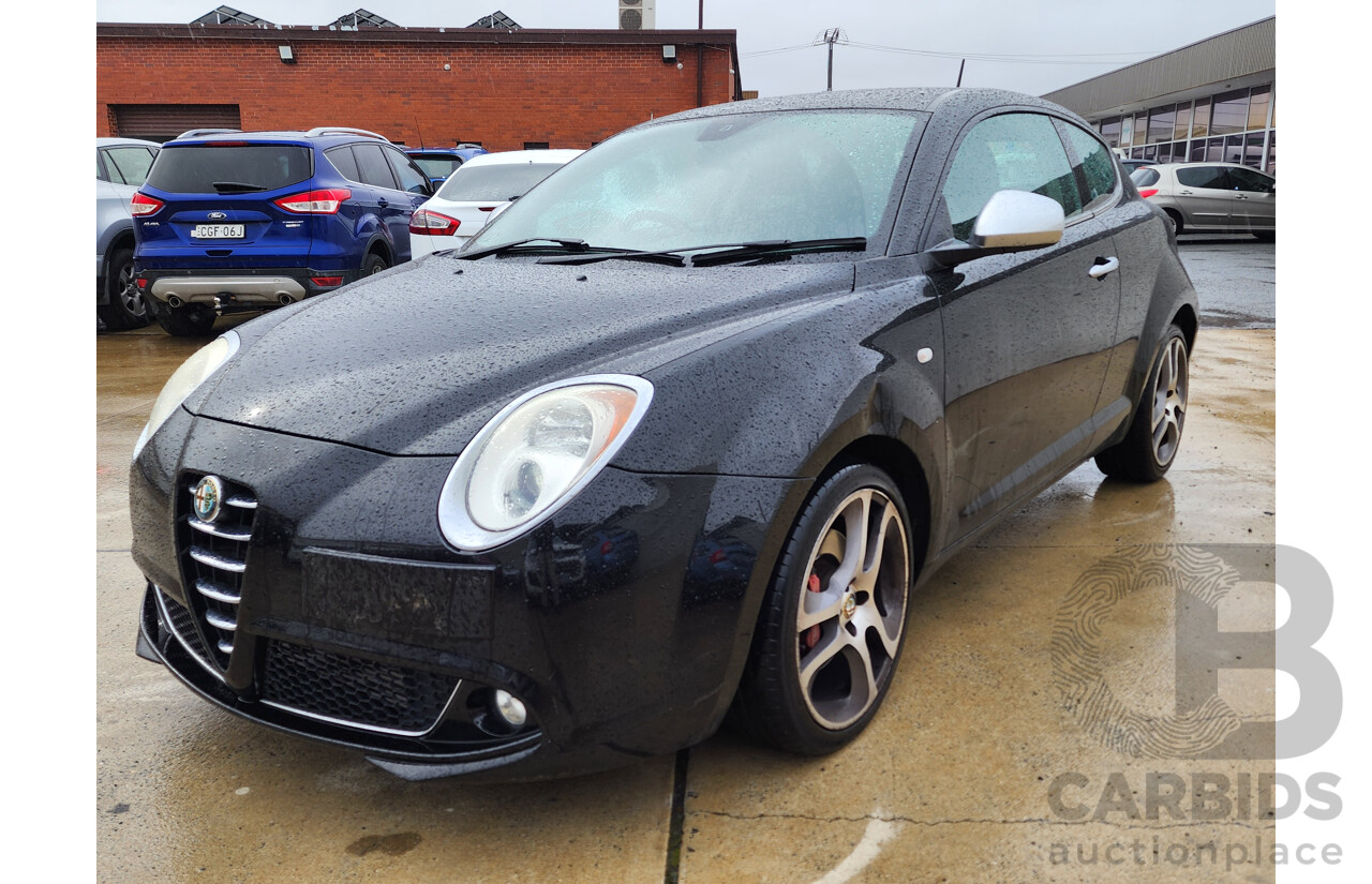 3/2010 Alfa Romeo Mito Sport  3d Hatchback Black 1.4L