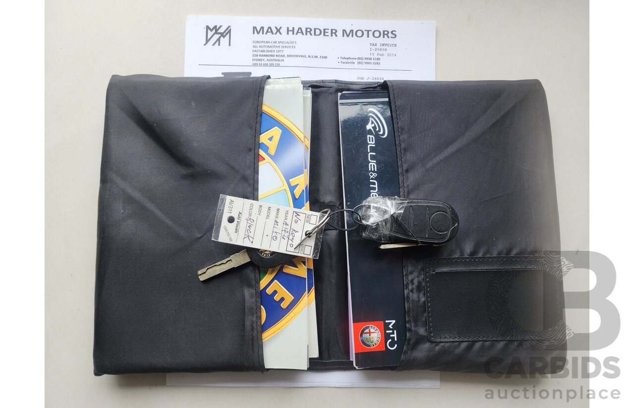 3/2010 Alfa Romeo Mito Sport  3d Hatchback Black 1.4L