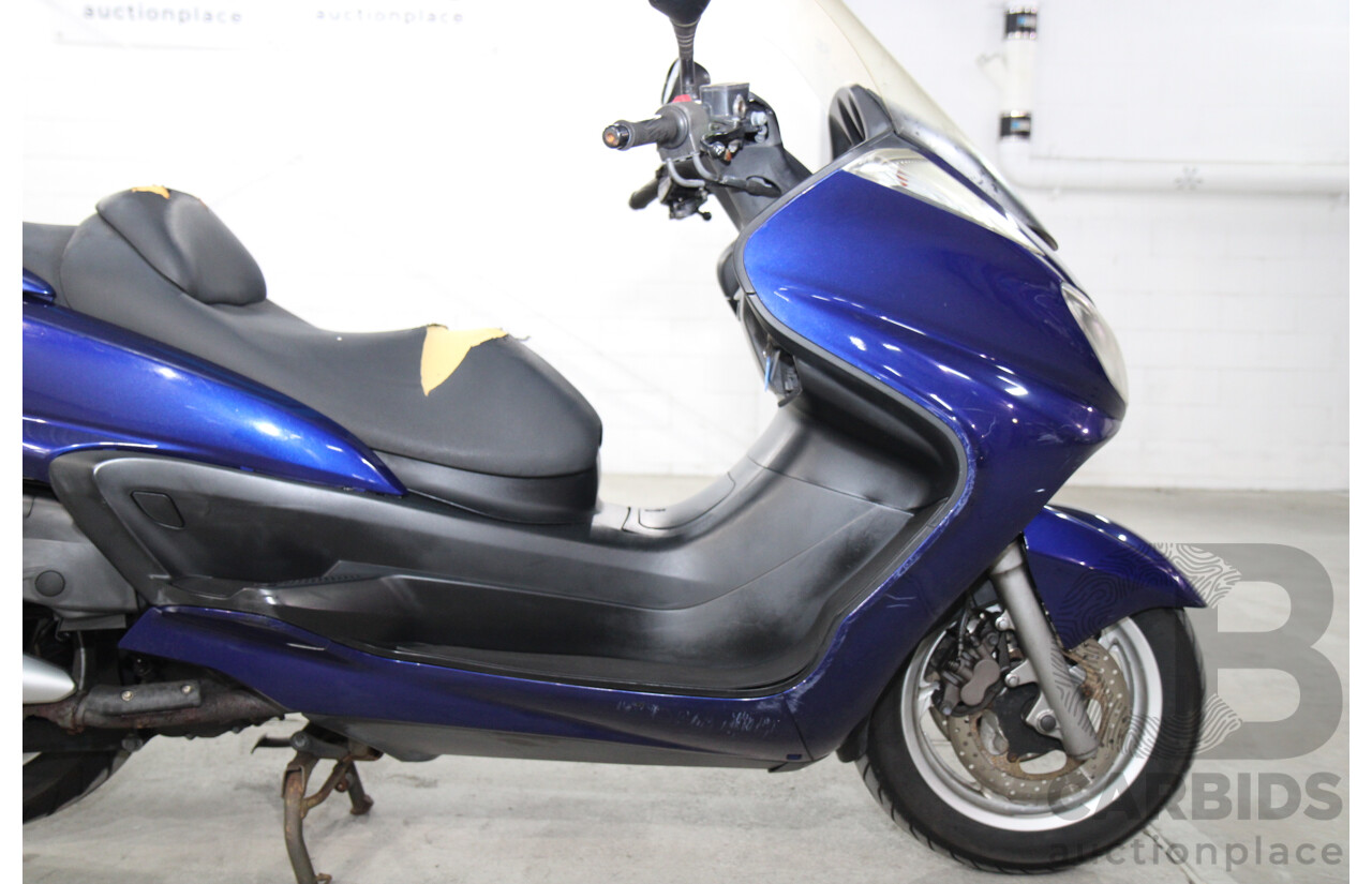 4/2004 Yamaha Majesty YP400 Scooter Automatic Moon Shadow Blue 400cc