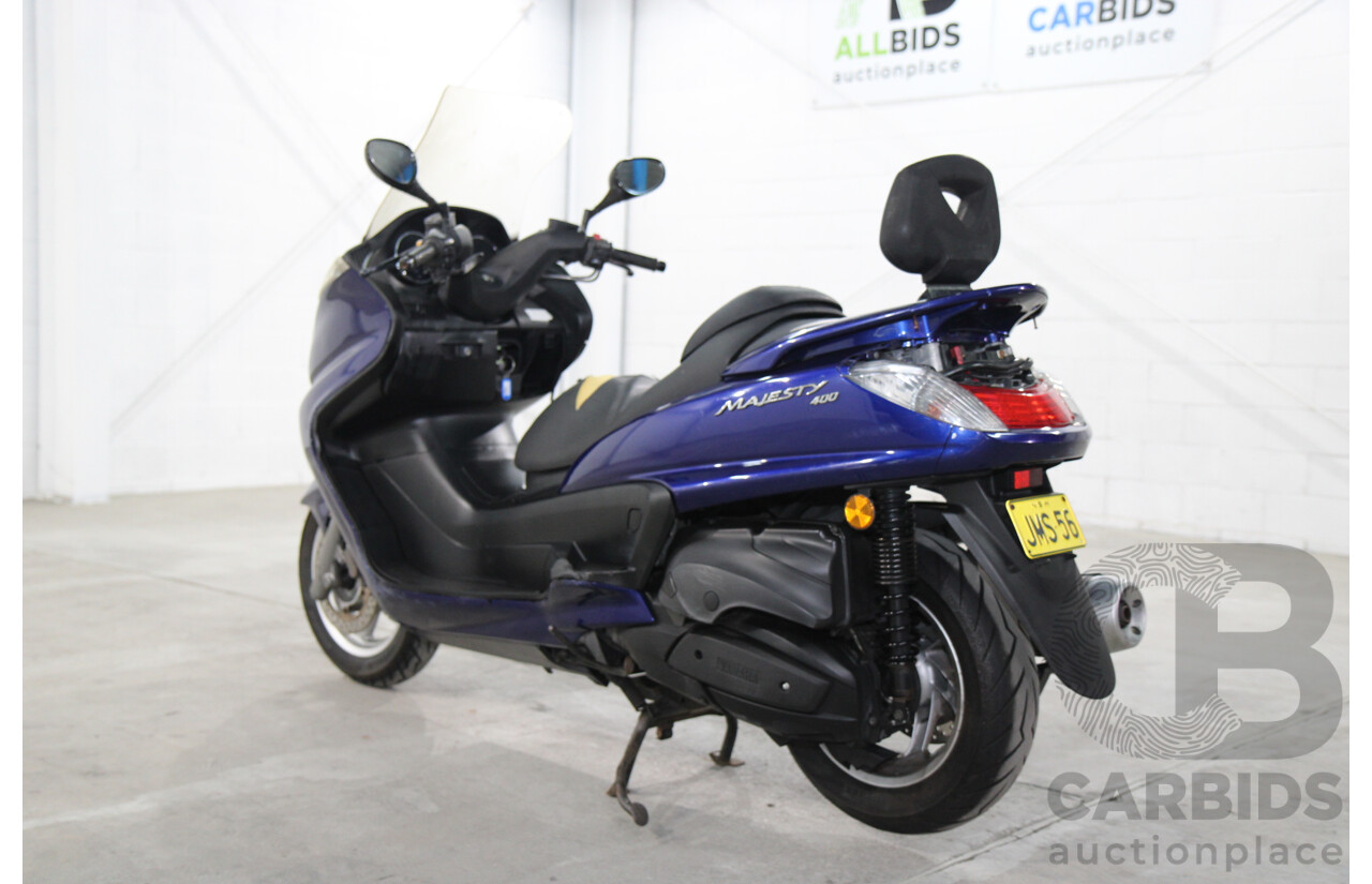 4/2004 Yamaha Majesty YP400 Scooter Automatic Moon Shadow Blue 400cc