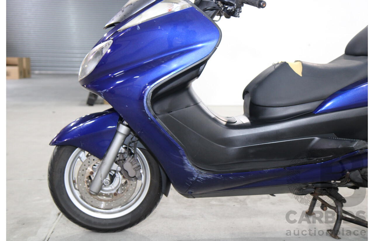 4/2004 Yamaha Majesty YP400 Scooter Automatic Moon Shadow Blue 400cc