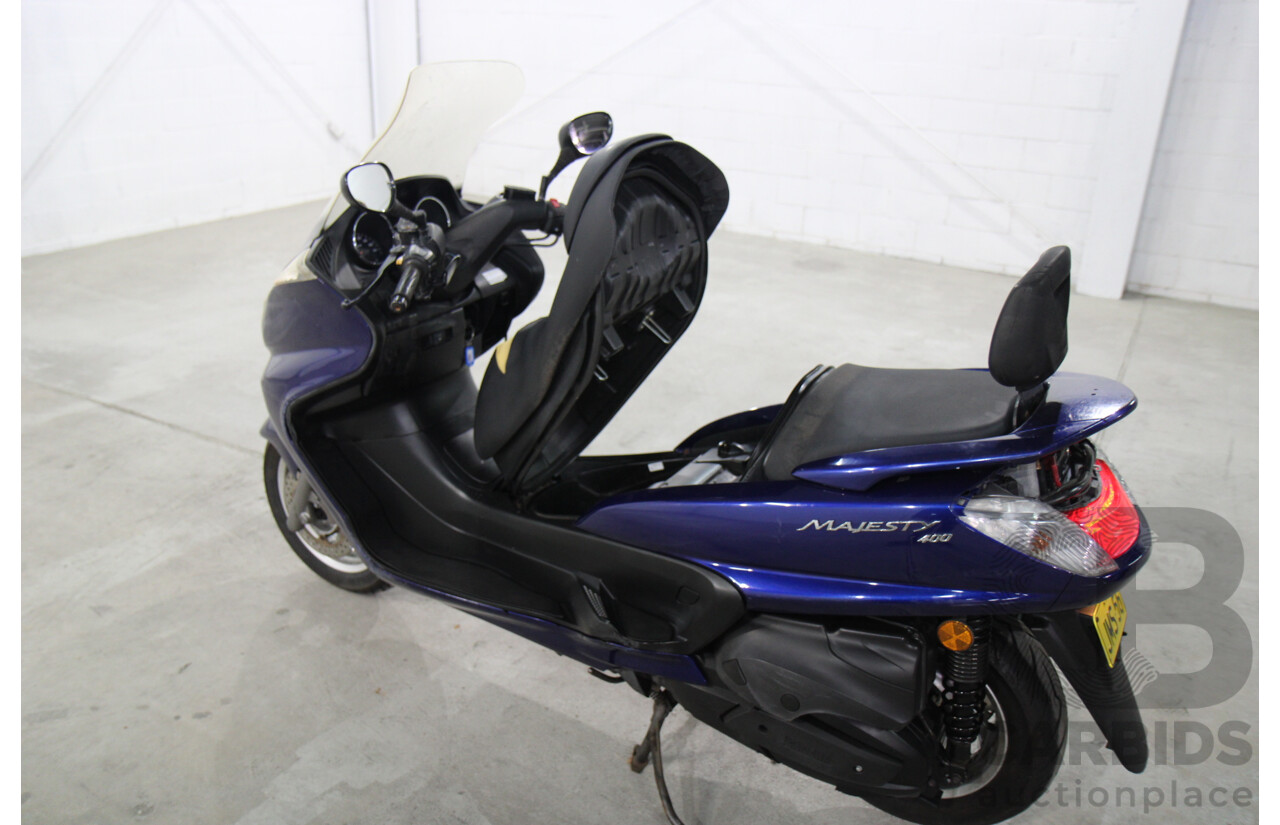 4/2004 Yamaha Majesty YP400 Scooter Automatic Moon Shadow Blue 400cc