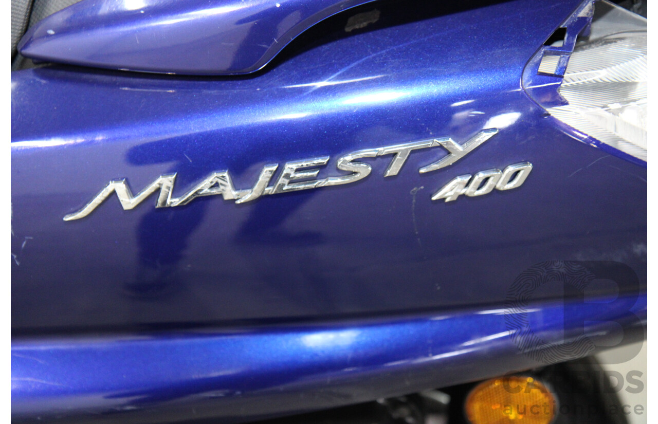 4/2004 Yamaha Majesty YP400 Scooter Automatic Moon Shadow Blue 400cc