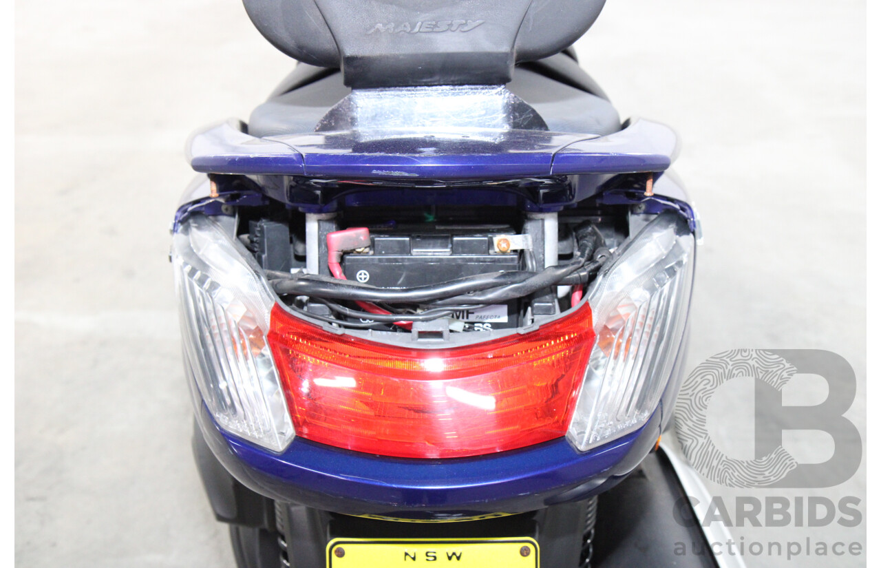 4/2004 Yamaha Majesty YP400 Scooter Automatic Moon Shadow Blue 400cc