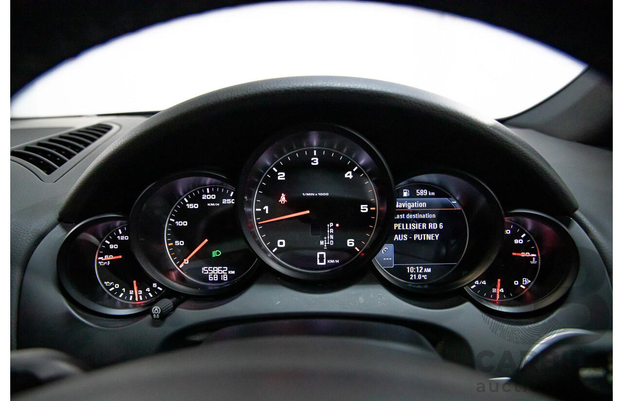 9/2013 Porsche Cayenne Diesel Series 2 MY14 4d Wagon Meteor Grey Metallic Turbo Diesel V6 3.0L