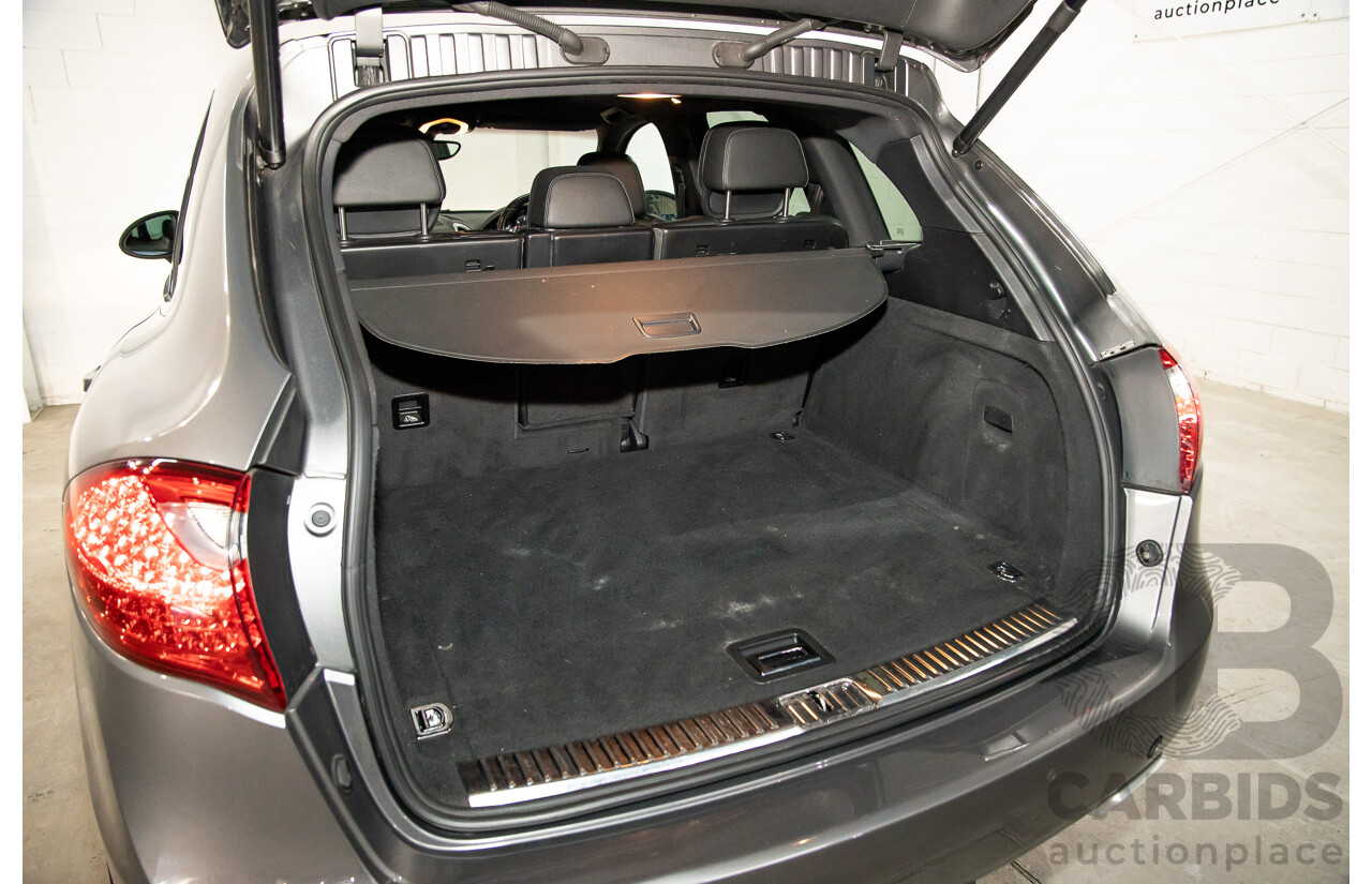 9/2013 Porsche Cayenne Diesel Series 2 MY14 4d Wagon Meteor Grey Metallic Turbo Diesel V6 3.0L