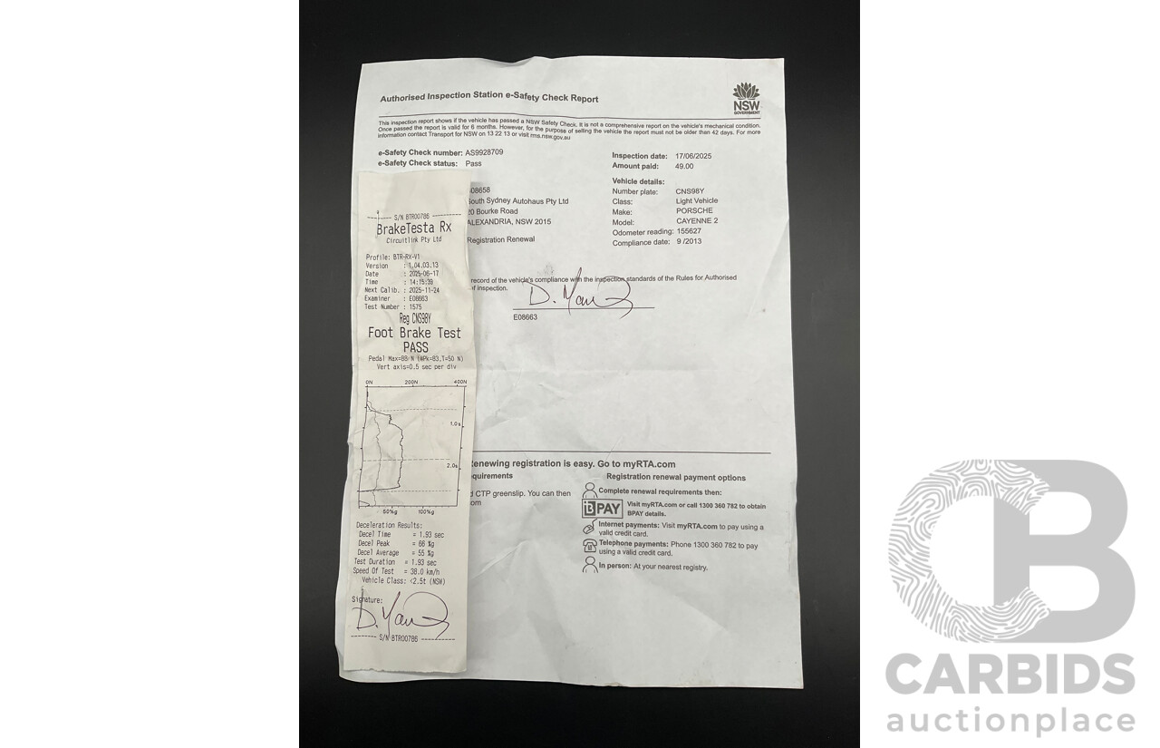 9/2013 Porsche Cayenne Diesel Series 2 MY14 4d Wagon Meteor Grey Metallic Turbo Diesel V6 3.0L