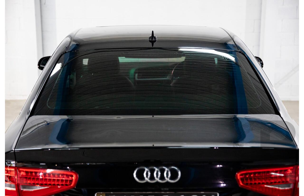 7/2015 Audi A4 2.0 TFSI Ambition Quattro B8 (8K) MY15 4d Sedan Mythos Black Metallic Turbo 2.0L